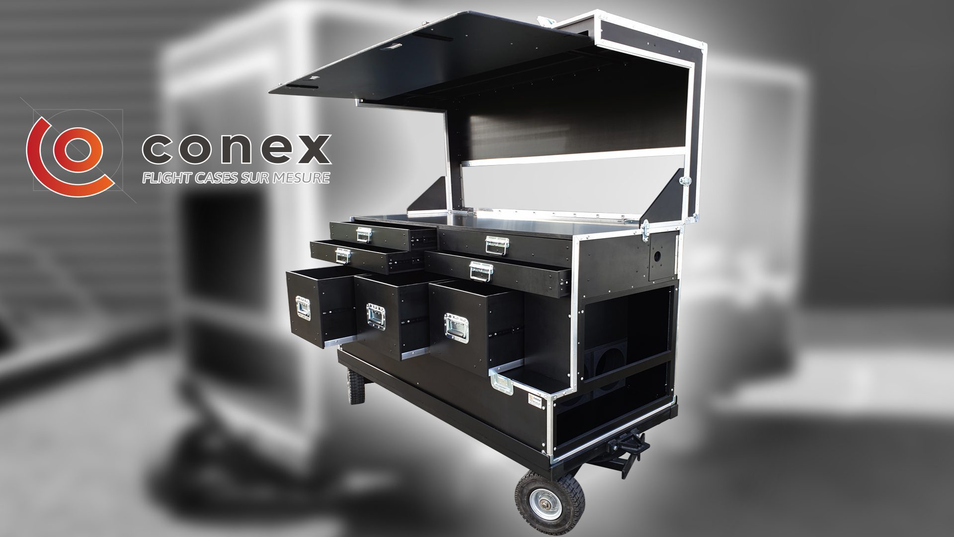 Flight case motorsport - Flight case COnEX