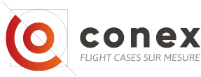 logo conex flight case sur mesure