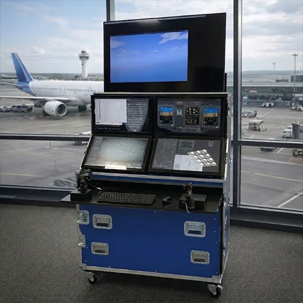 Flight case centre de contrôle