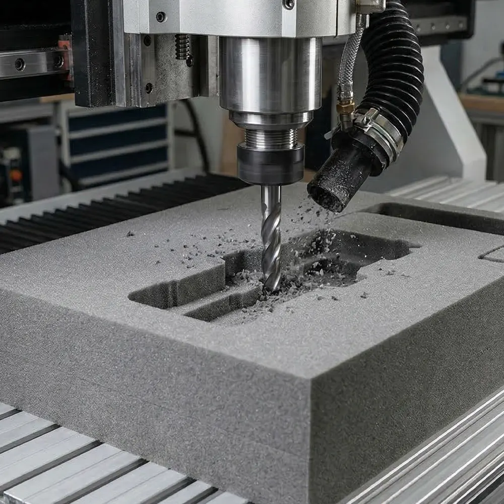 Usinage de Mousse CNC