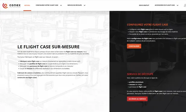 Configurateur en ligne