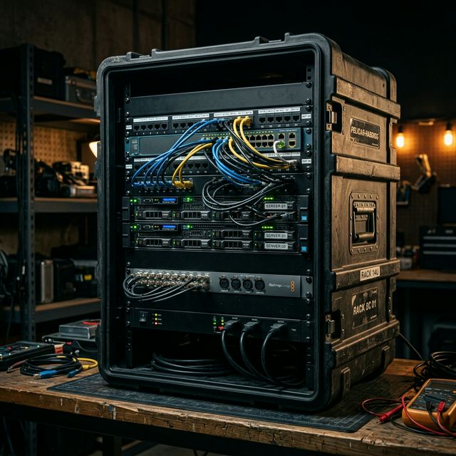 Distributeur Français officiel de valise PELI – Partenaire exclusif sur le rack 19 pouces – fabriqué en Europe