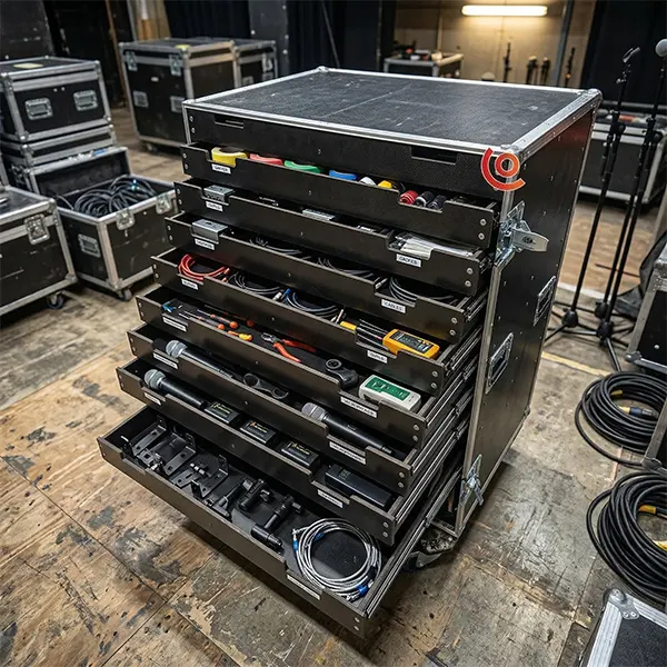 Flight case servante