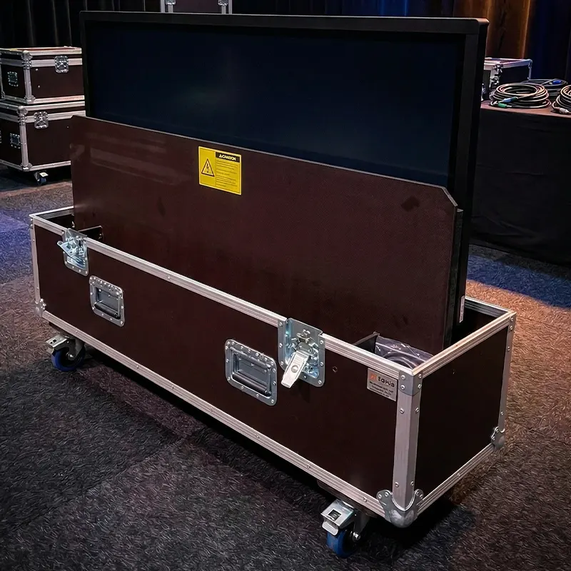 Flight case pour écran plat flight case pour deux écrans