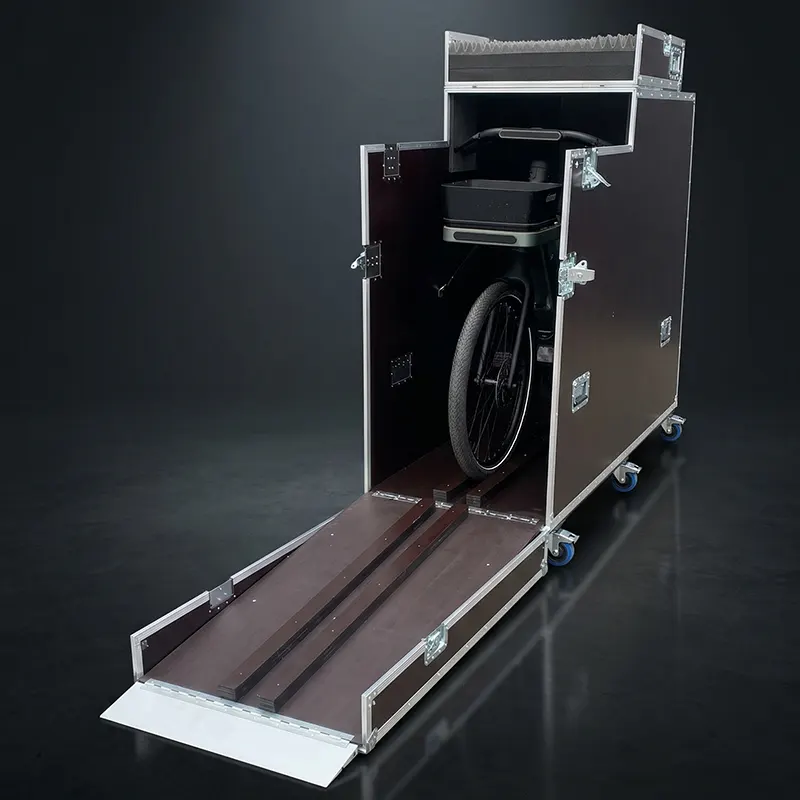 Flight case avec rampe