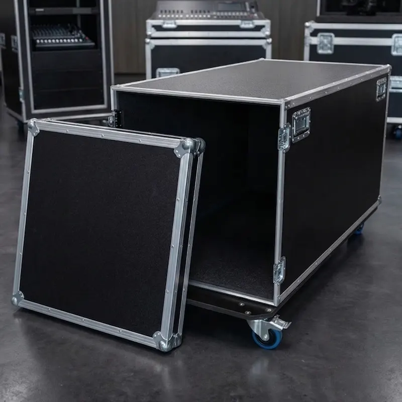 Flight case porte avant
