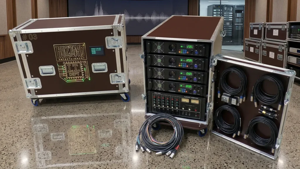 Rack 19 pouces avec gravure flight case 14 u