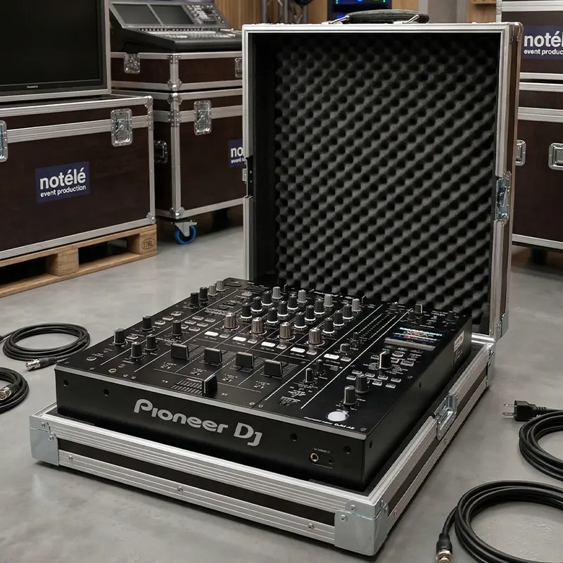 Flight case pour console pionner DJM A9 flight case table de mixage pioneer DJ