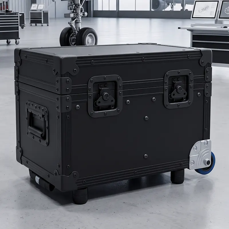 Flight case valise full black flight case valise full black
