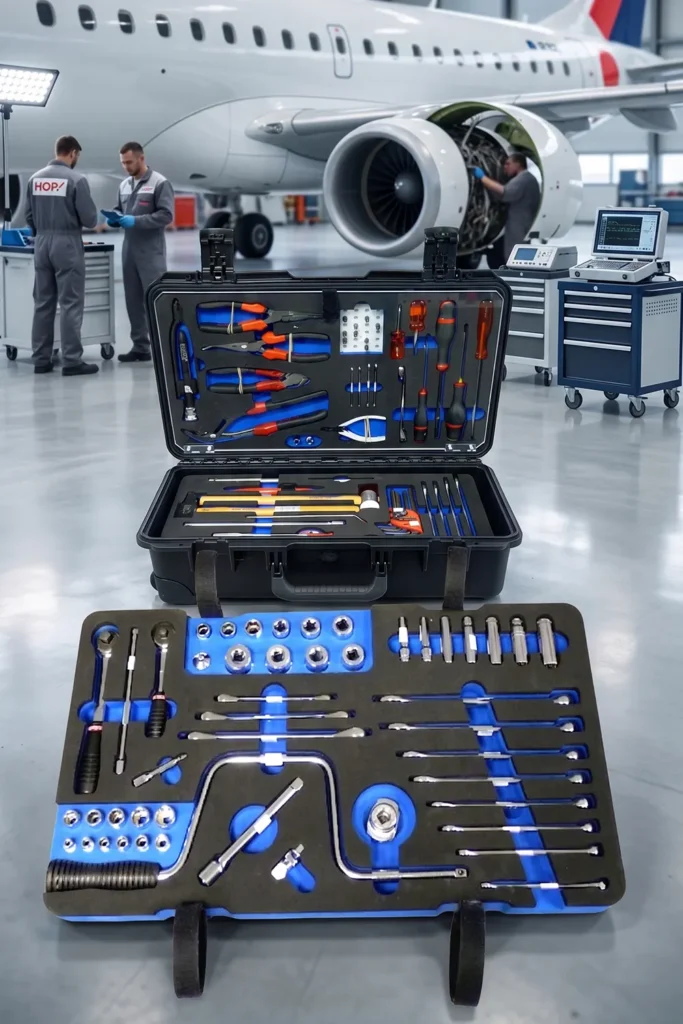 Valise de protection Peli™ Protector avec mousse usinée pour outils Valise de protection Peli™ Protector avec mousse usinée pour outils