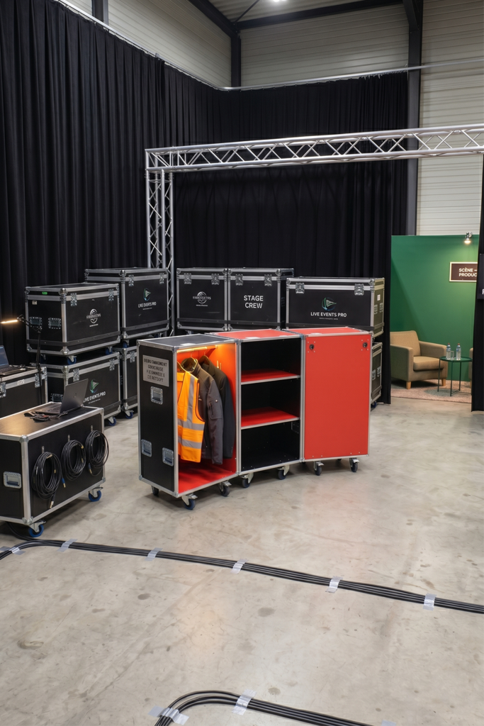 Flight case petite penderie flight case petite penderie