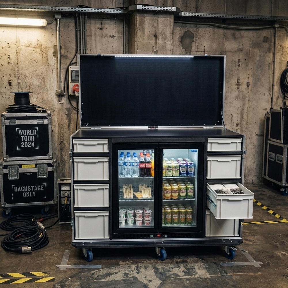Flight case catering frigo flight case catering