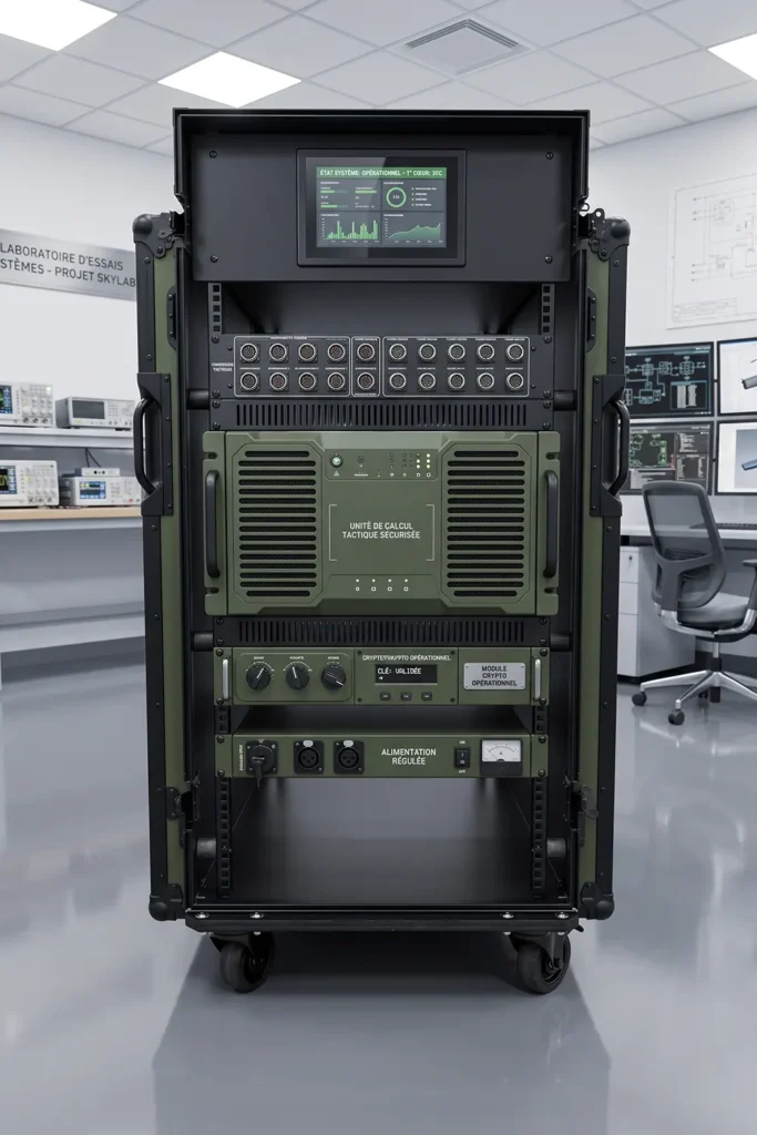 Flight case rackable 19 pouces Flight case rack militaire