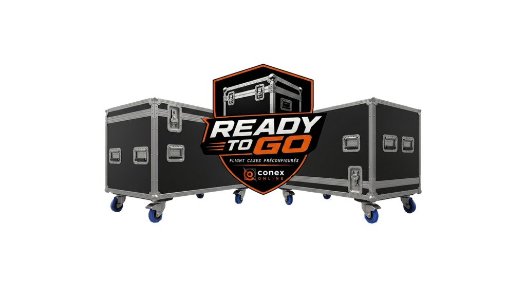 gamme de flight case ready to go