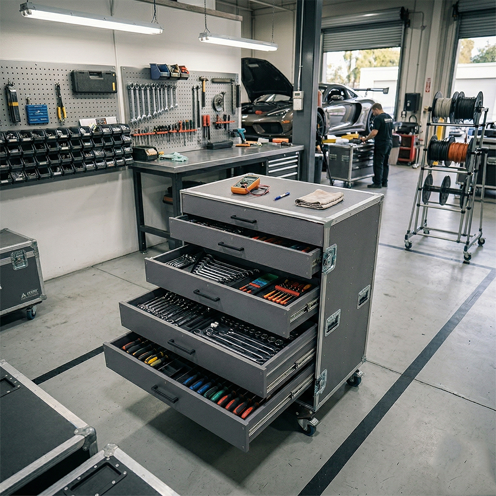 Flight case servante flight case servante