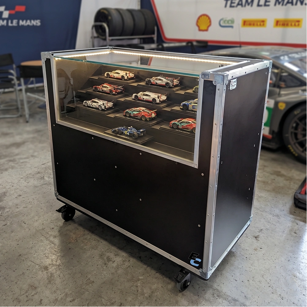 Flight case vitrine flight case vitrine