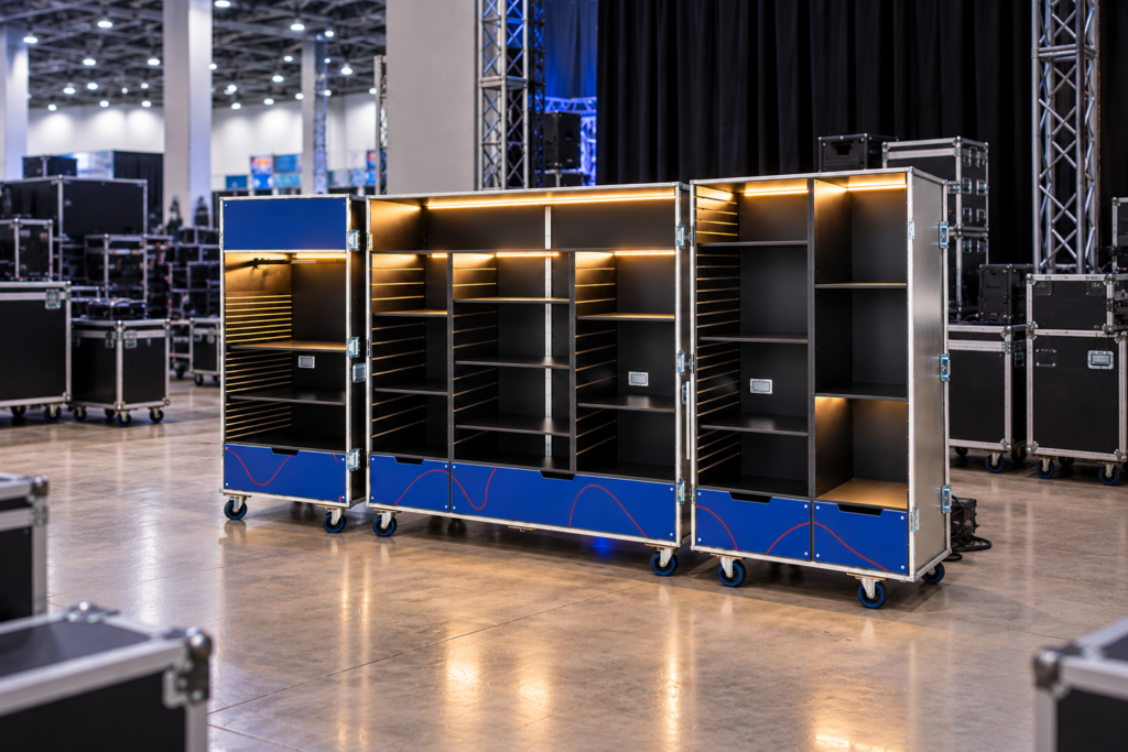 Flight case armoire / penderie flight case mobilier armoir